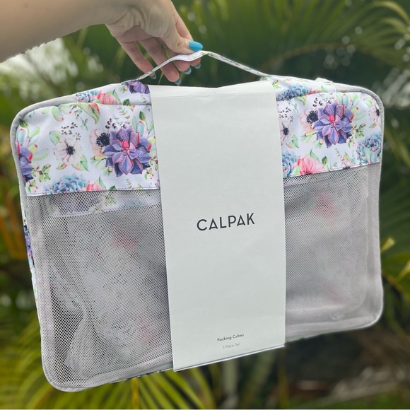 NWT Calpak Floral Packing Cubes - Picture 7 of 16